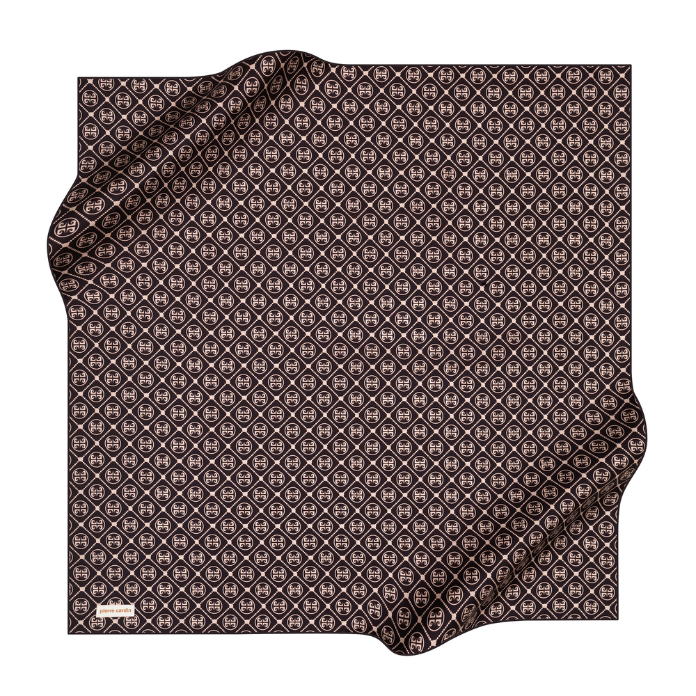 Pierre Cardin İpek Eşarp - 8631438-941 Koyu Bordo
