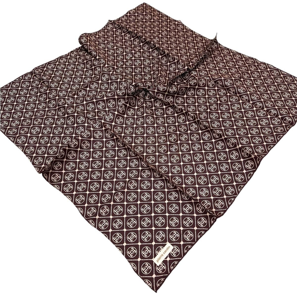 Pierre Cardin İpek Eşarp - 8631438-941 Koyu Bordo