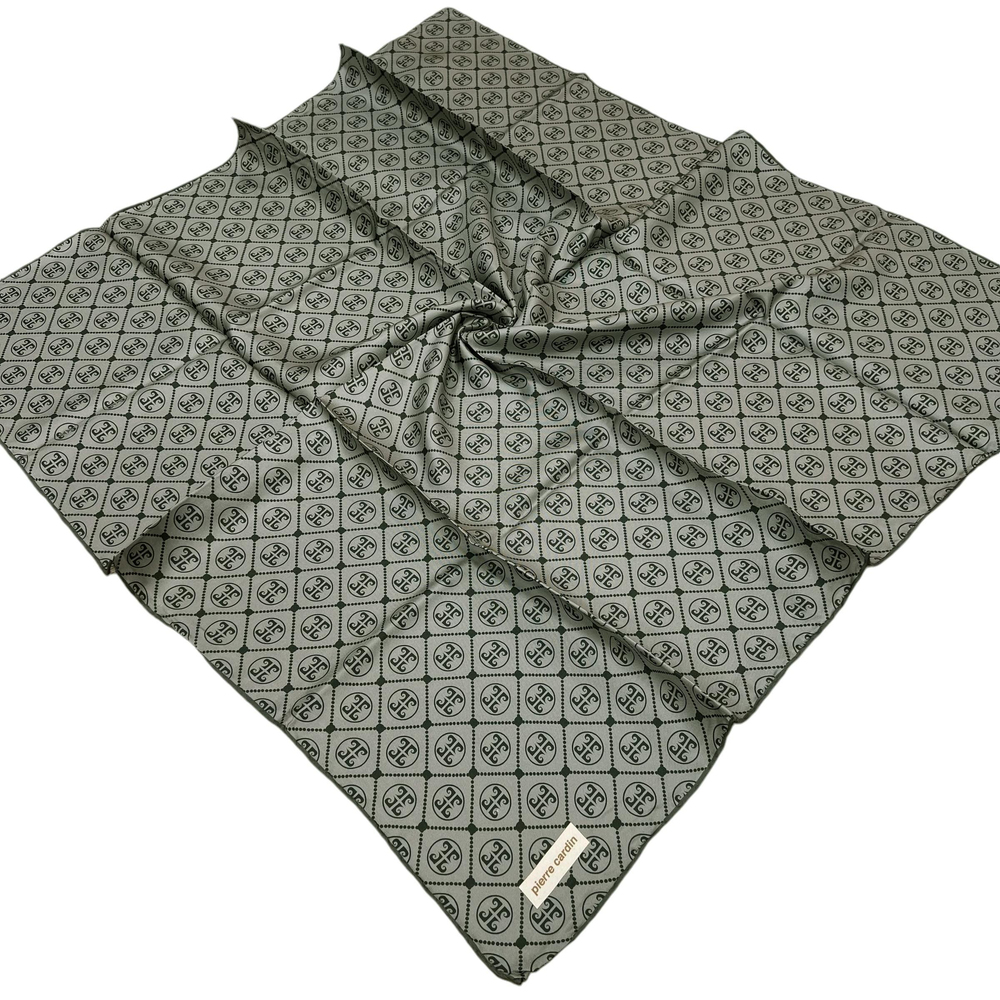 Pierre Cardin İpek Eşarp - 8631438-972 Açık Yeşil