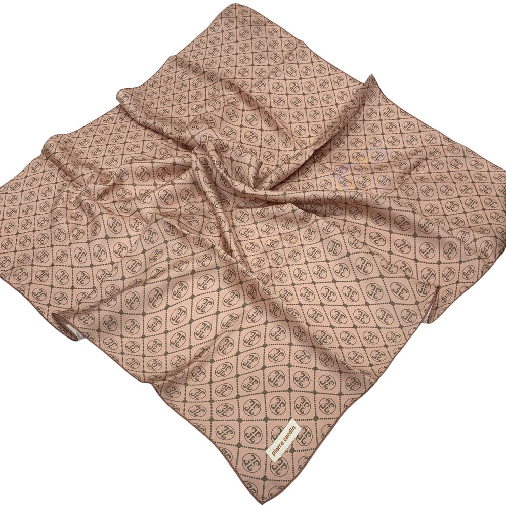 Pierre Cardin İpek Eşarp - 8631438-991 Pudra