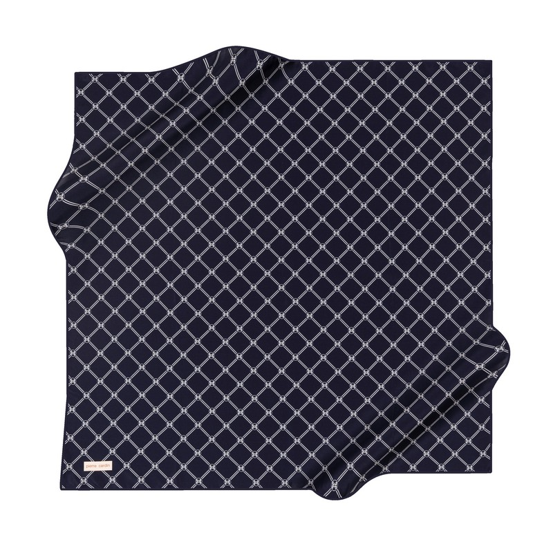 Pierre Cardin İpek Eşarp - 8902438-922 Lacivert Twill