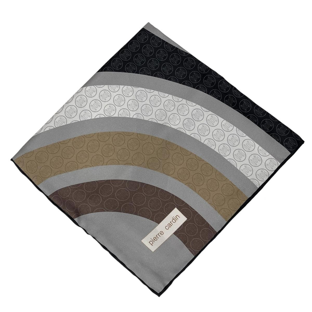Pierre Cardin İpek Eşarp - 9011438-913 Gri Twill
