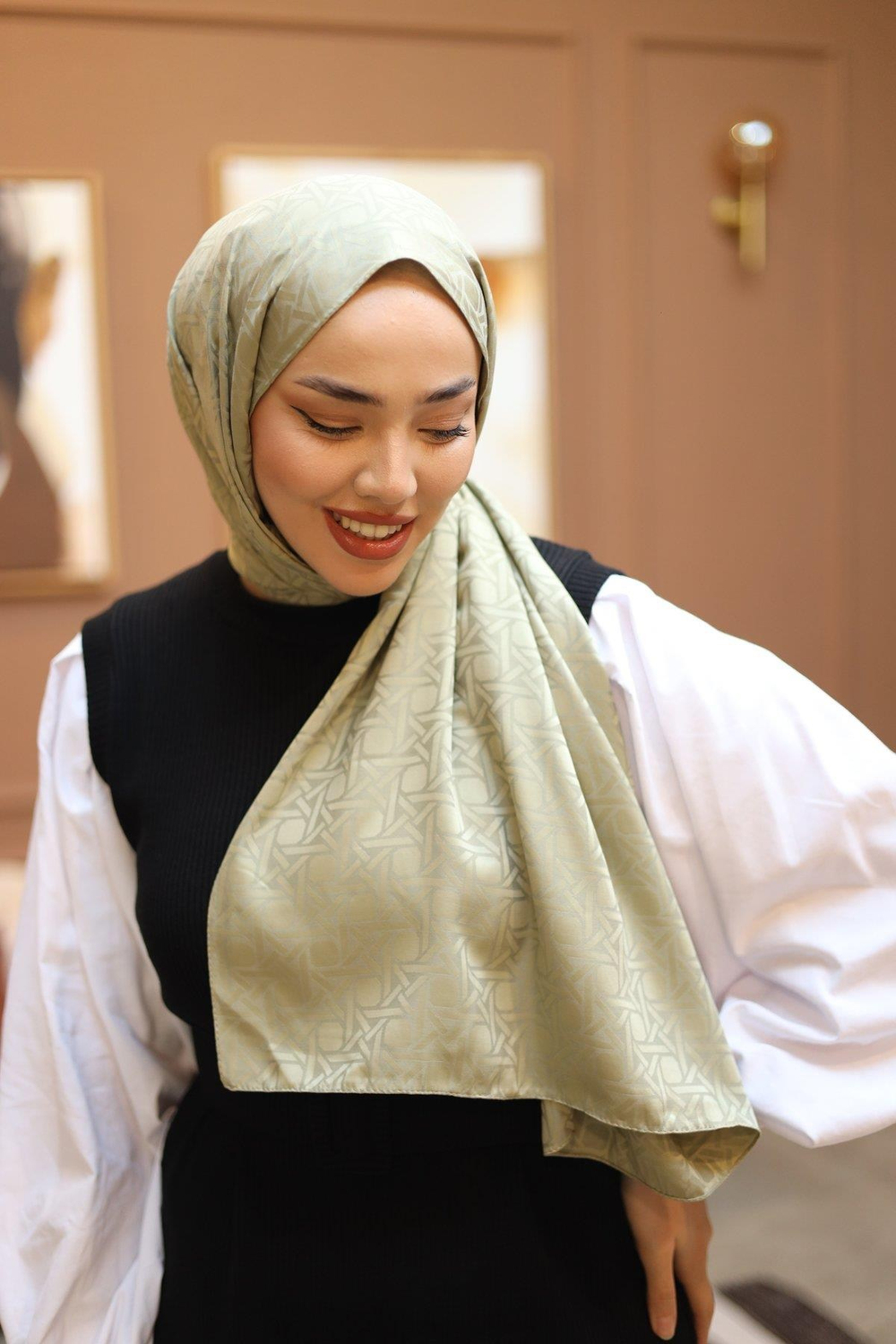 Silk Home Deluxe Şal - 40003  Çağla
