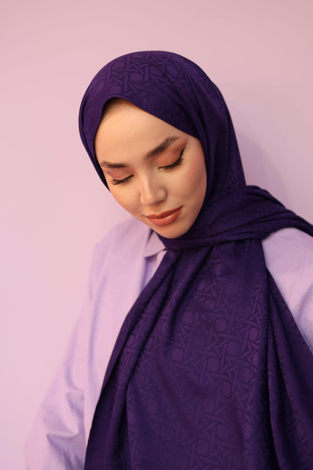 Silk Home Deluxe Şal - 40003  Mor