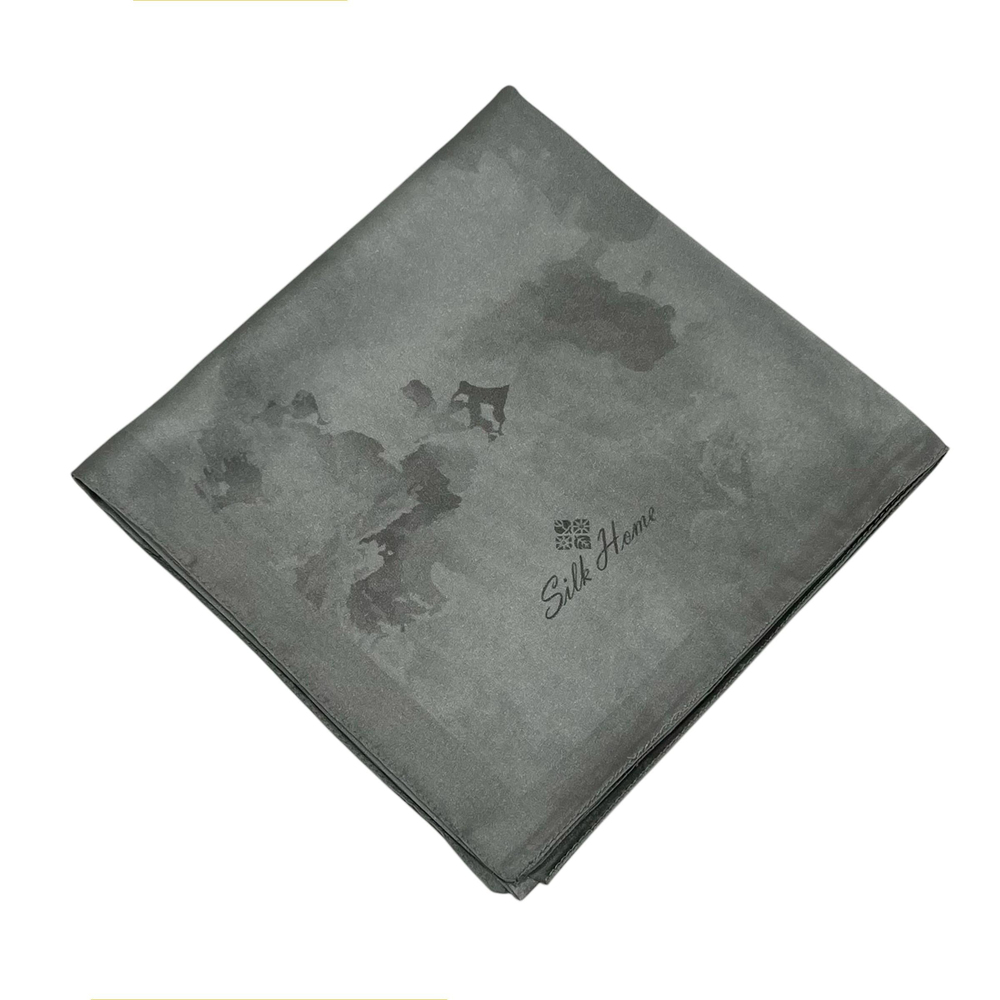 Silk Home Desenli Shiny Eşarp - 8647 - Soft Gri