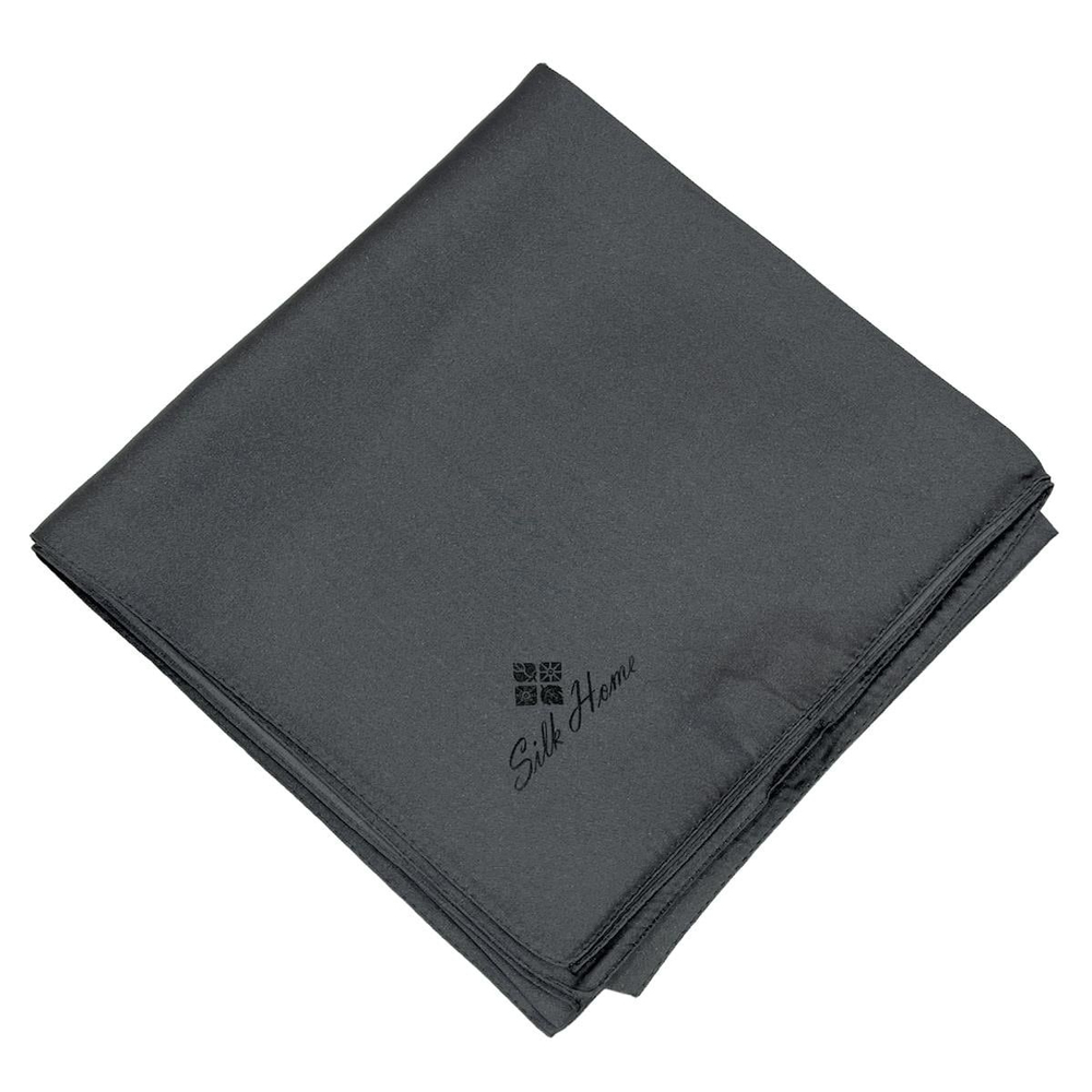 Silk Home Düz Shiny Eşarp - Koyu Antrasit