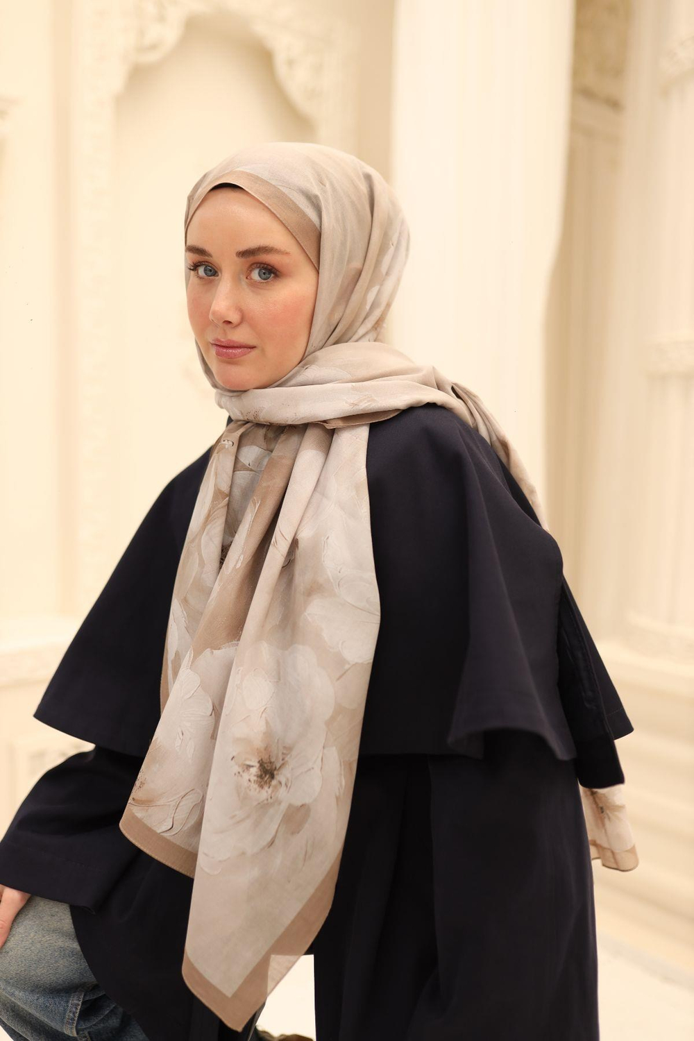 Silk Home Nariya Şal - 90006 - Bej