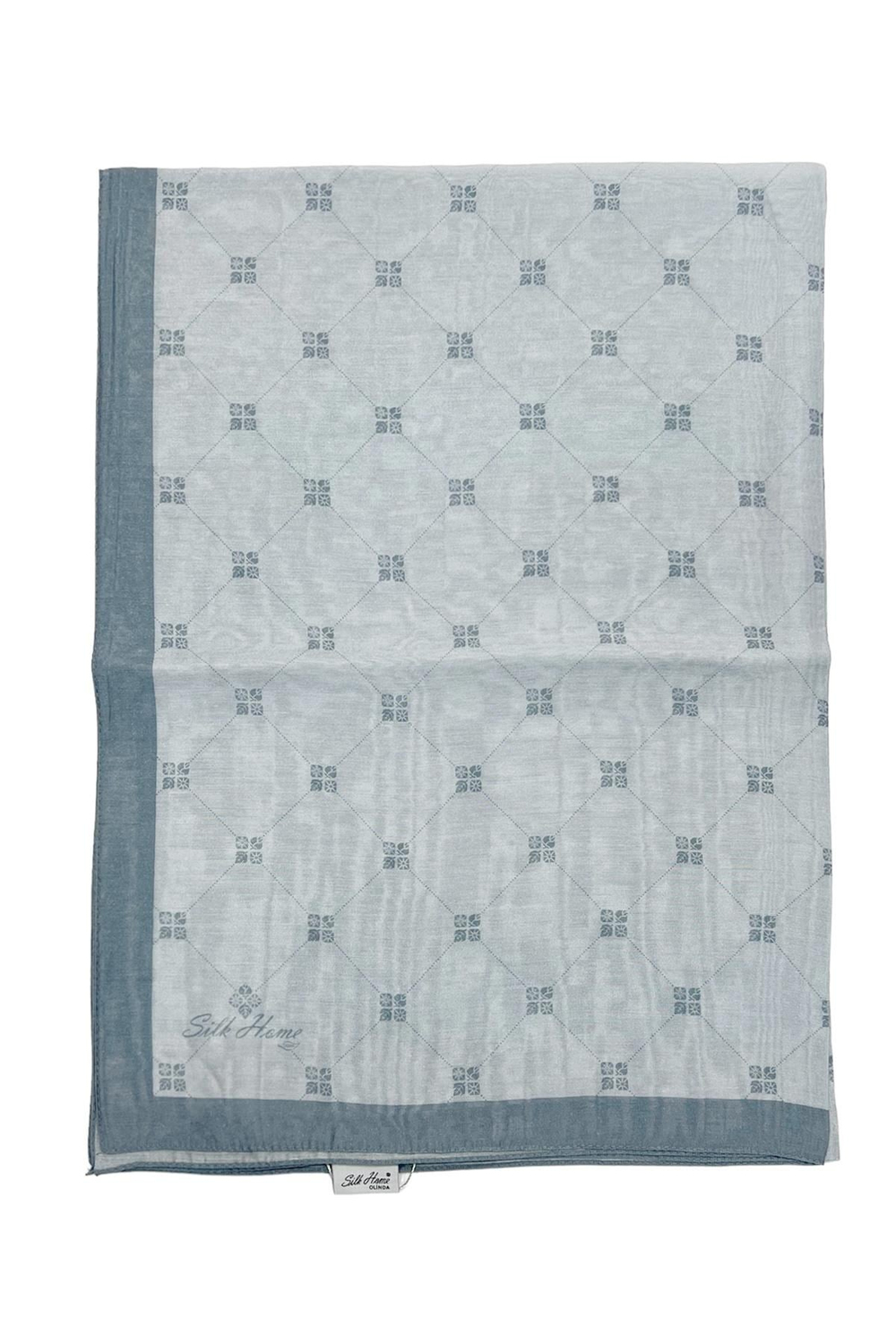 Silk Home Olinda Şal - 49003 - Metalik Mavi
