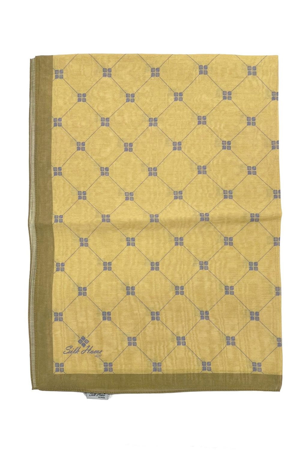Silk Home Olinda Şal - 49003 - Sarı Yeşil Mavi