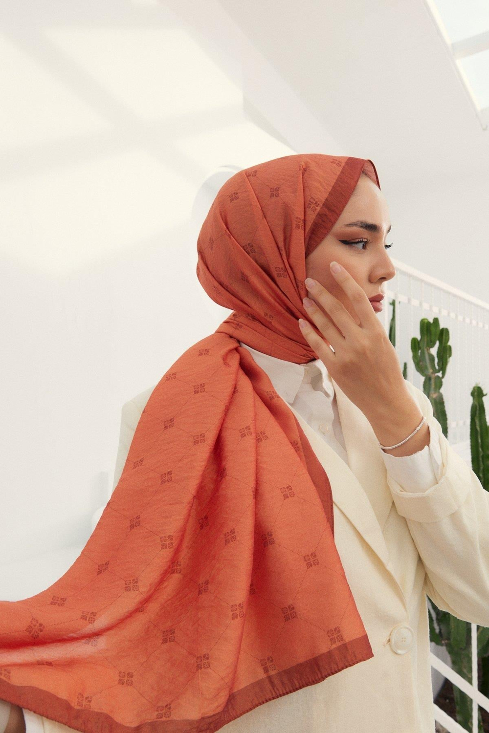 Silk Home Olinda Şal - 49003 - Soft Bakır