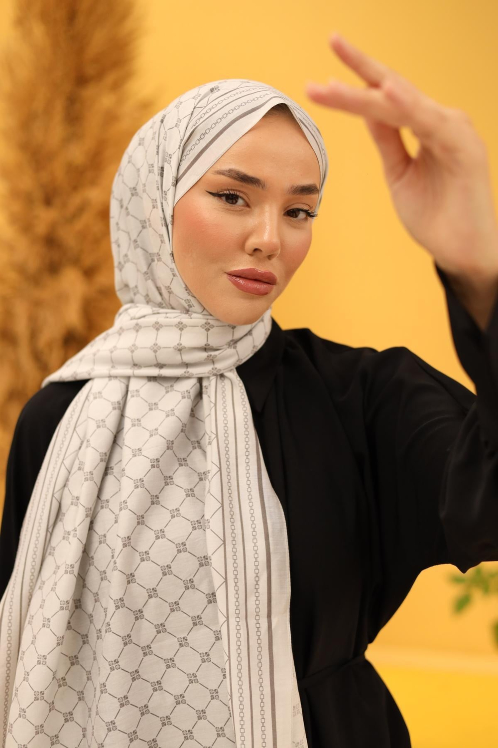Silk Home Olinda Şal - 49005 - 03 Gri Antrasit