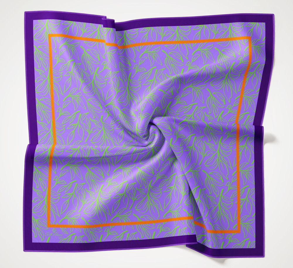 Silk Home Soft Eşarp - 1021 - Lila Mor