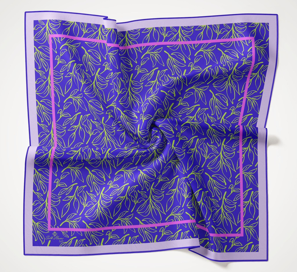 Silk Home Soft Eşarp - 1021 - Saks Lila