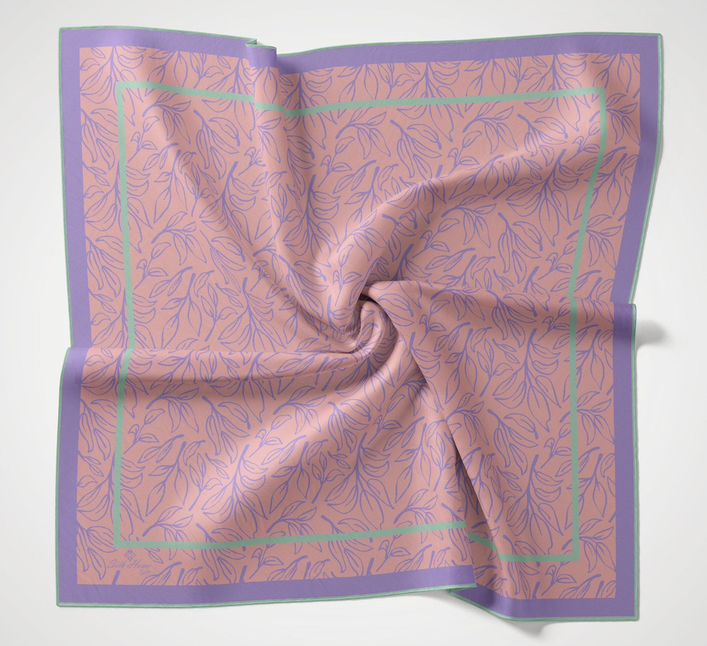 Silk Home Soft Eşarp - 1021 - Somon Lila