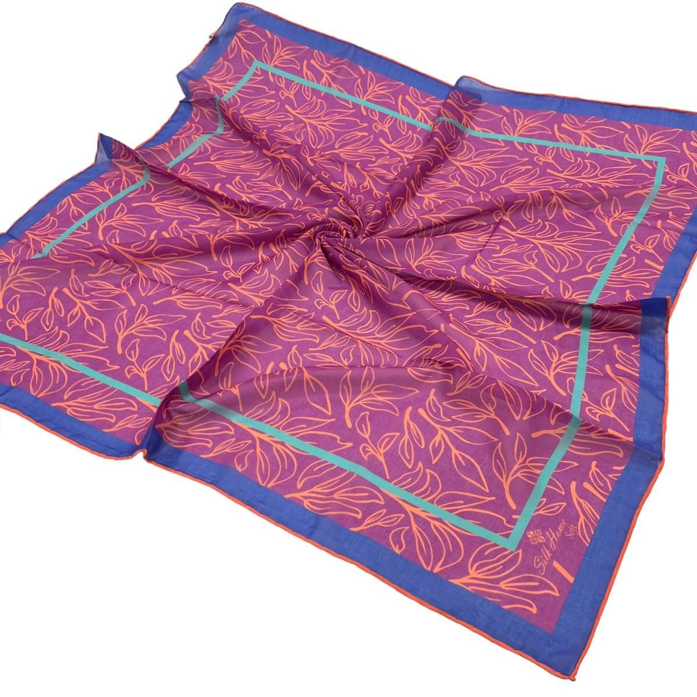 Silk Home Soft Eşarp - 1021 - Vişne Mor