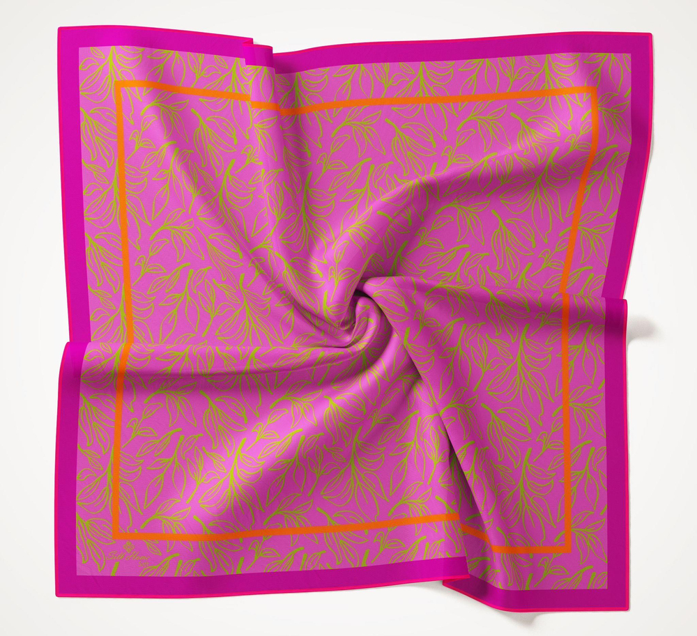 Silk Home Soft Eşarp - 1021 - Vişne Mürdüm