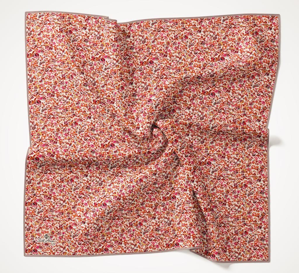 Silk Home Soft Eşarp - 1030 - Krem Kırmızı