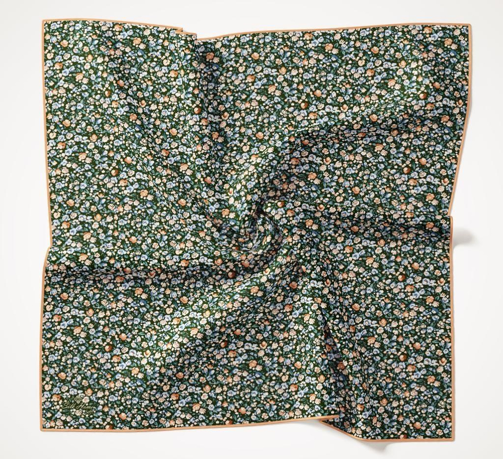 Silk Home Soft Eşarp - 1030 - Yeşil Somon
