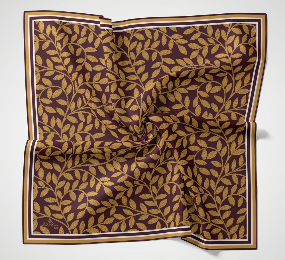 Silk Home Soft Eşarp - 1040 - Acı Kahve