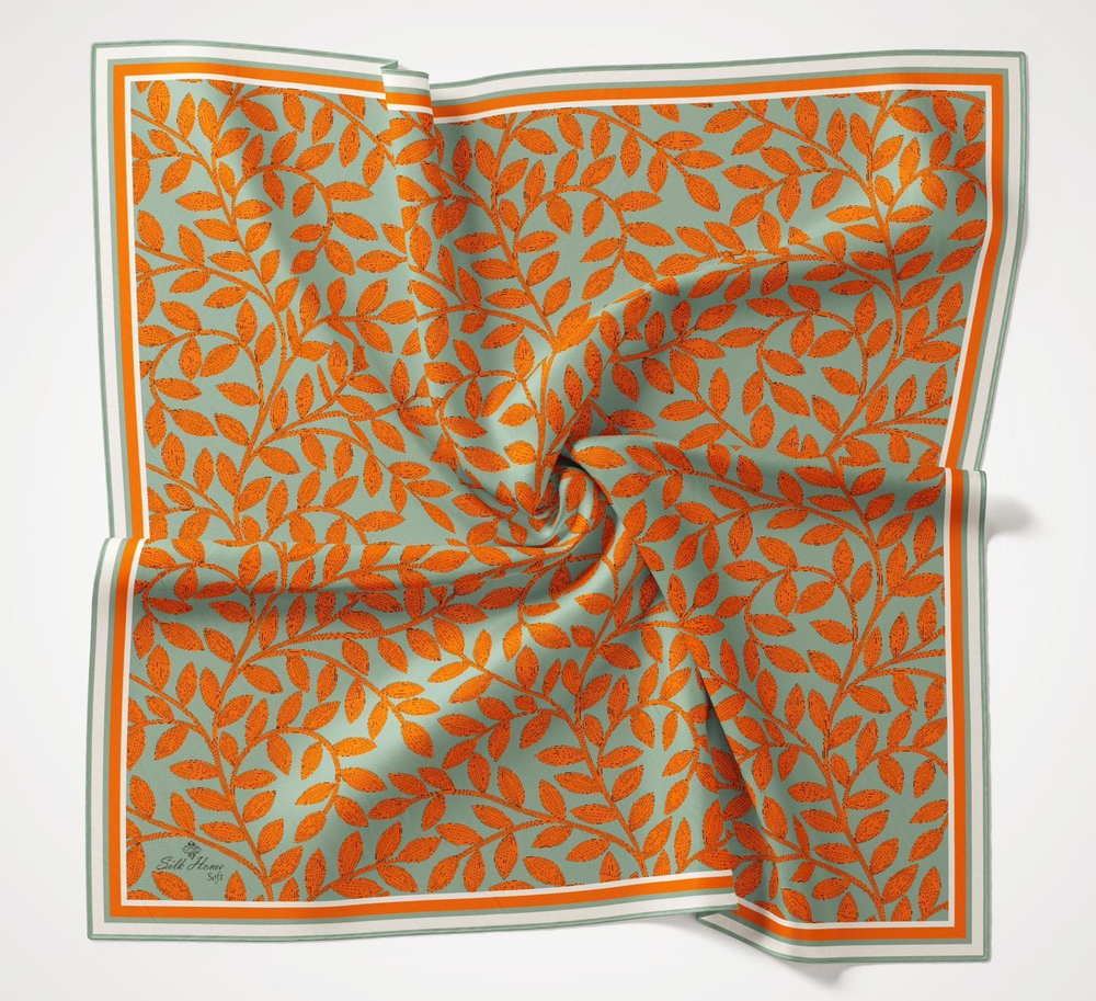 Silk Home Soft Eşarp - 1040 - Çağla