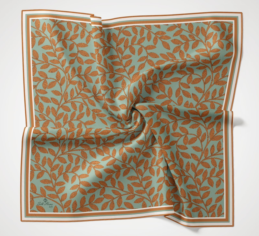 Silk Home Soft Eşarp - 1040 - Su Yeşili