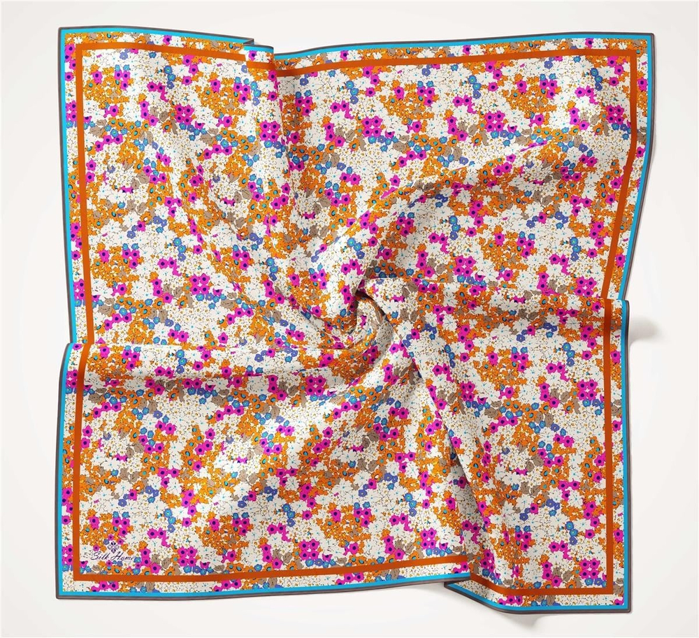 Silk Home Soft Eşarp - 1070 - Kiremit