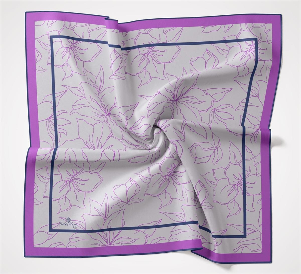 Silk Home Soft Eşarp - Gri