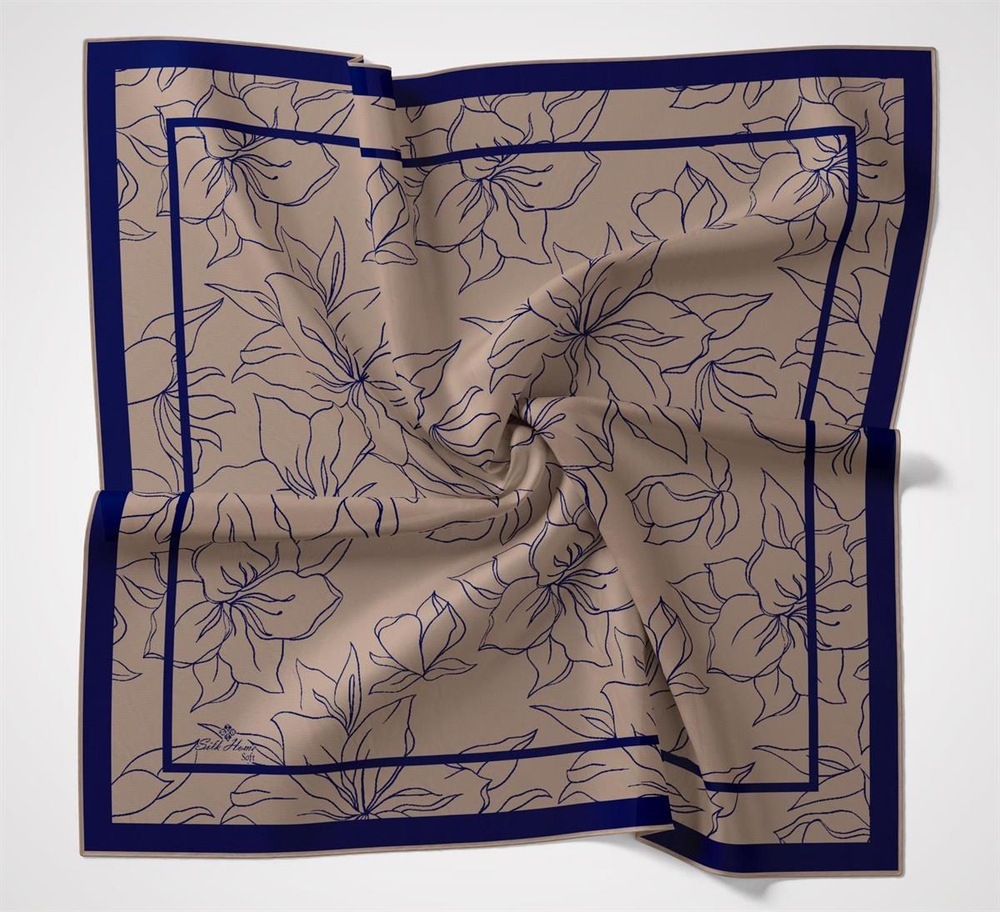Silk Home Soft Eşarp - Vizon