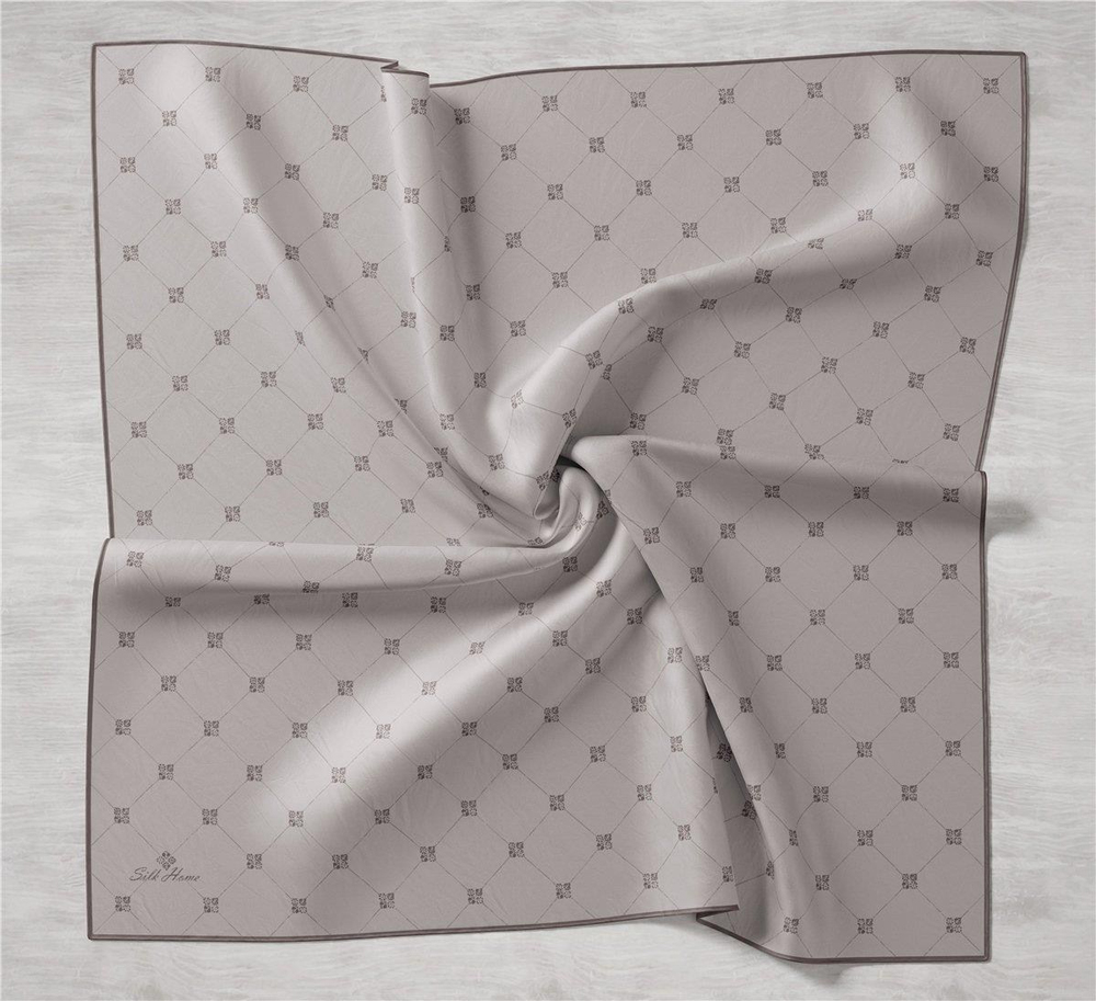 Silk Home Twill İpek Eşarp - 11392-29 Taş