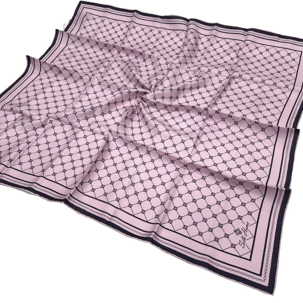 Silk Home Twill İpek Eşarp - 11393 Pudra