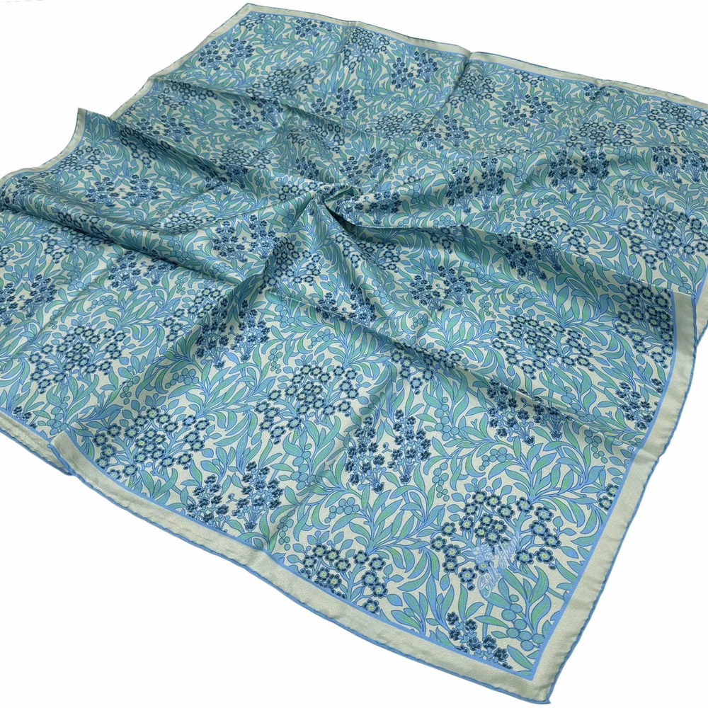 Silk Home Twill İpek Eşarp - 11464-53 Çağla