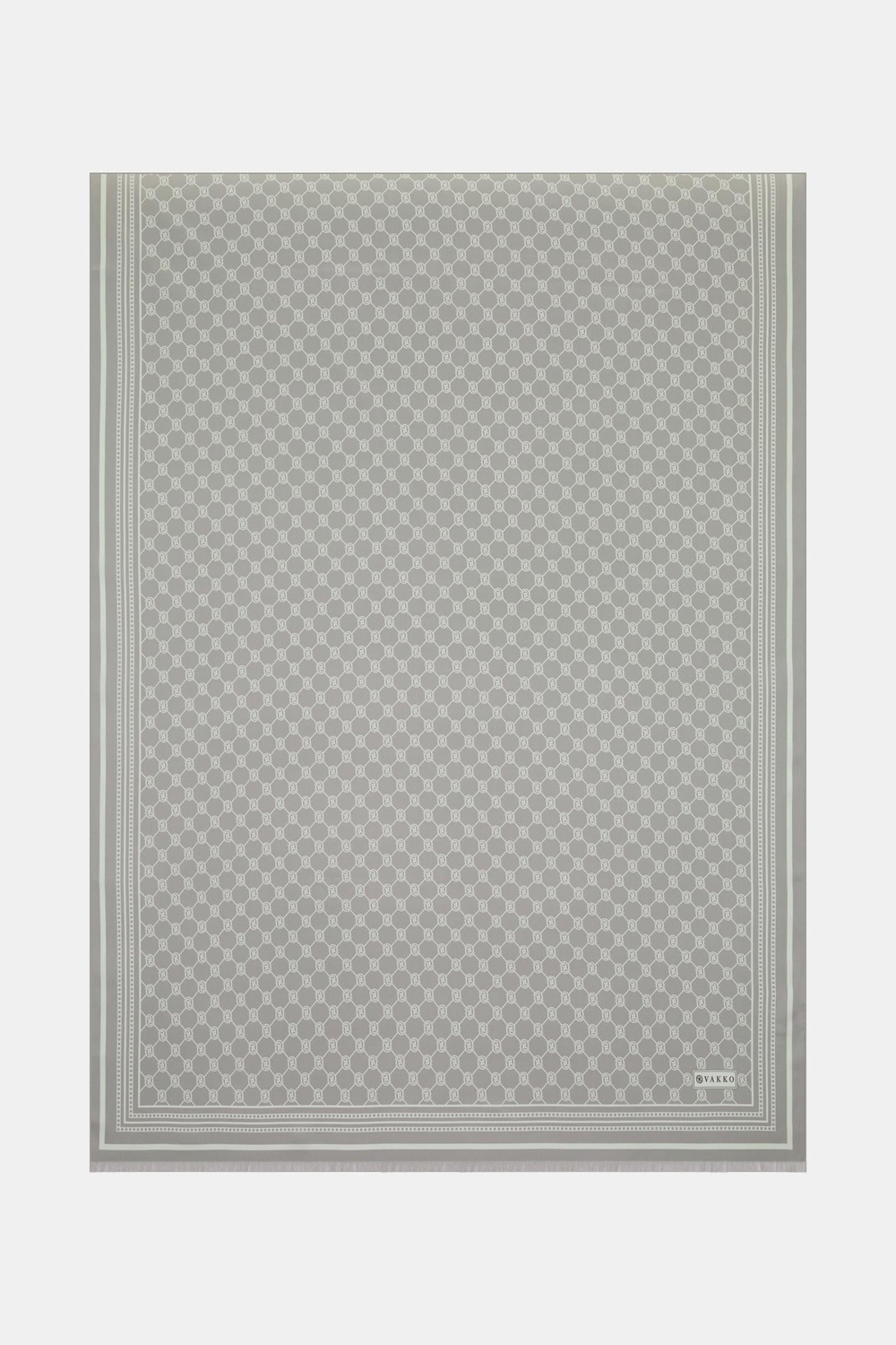 Vakko Twill İpek Şal - Özel Seri - Kum
