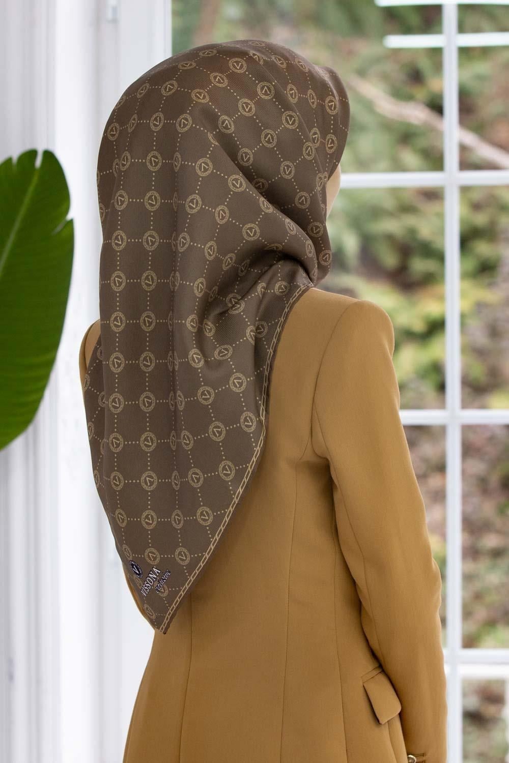 Vissona Exclusive Twill İpek Eşarp - 50892 - 0006