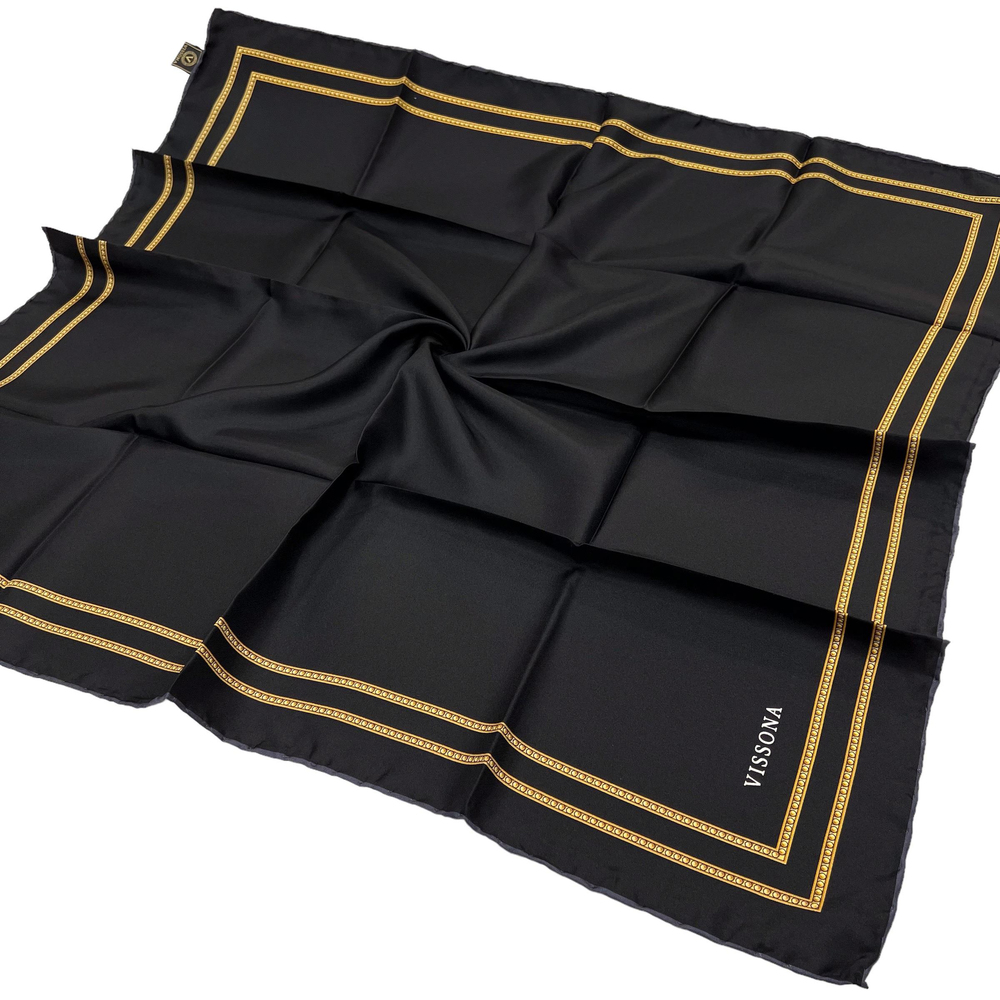 Vissona Twill İpek Eşarp - 10476 - 0001-0011