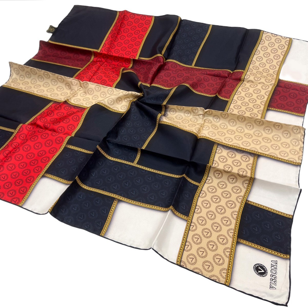 Vissona Twill İpek Eşarp - 16771 - 0033-0017