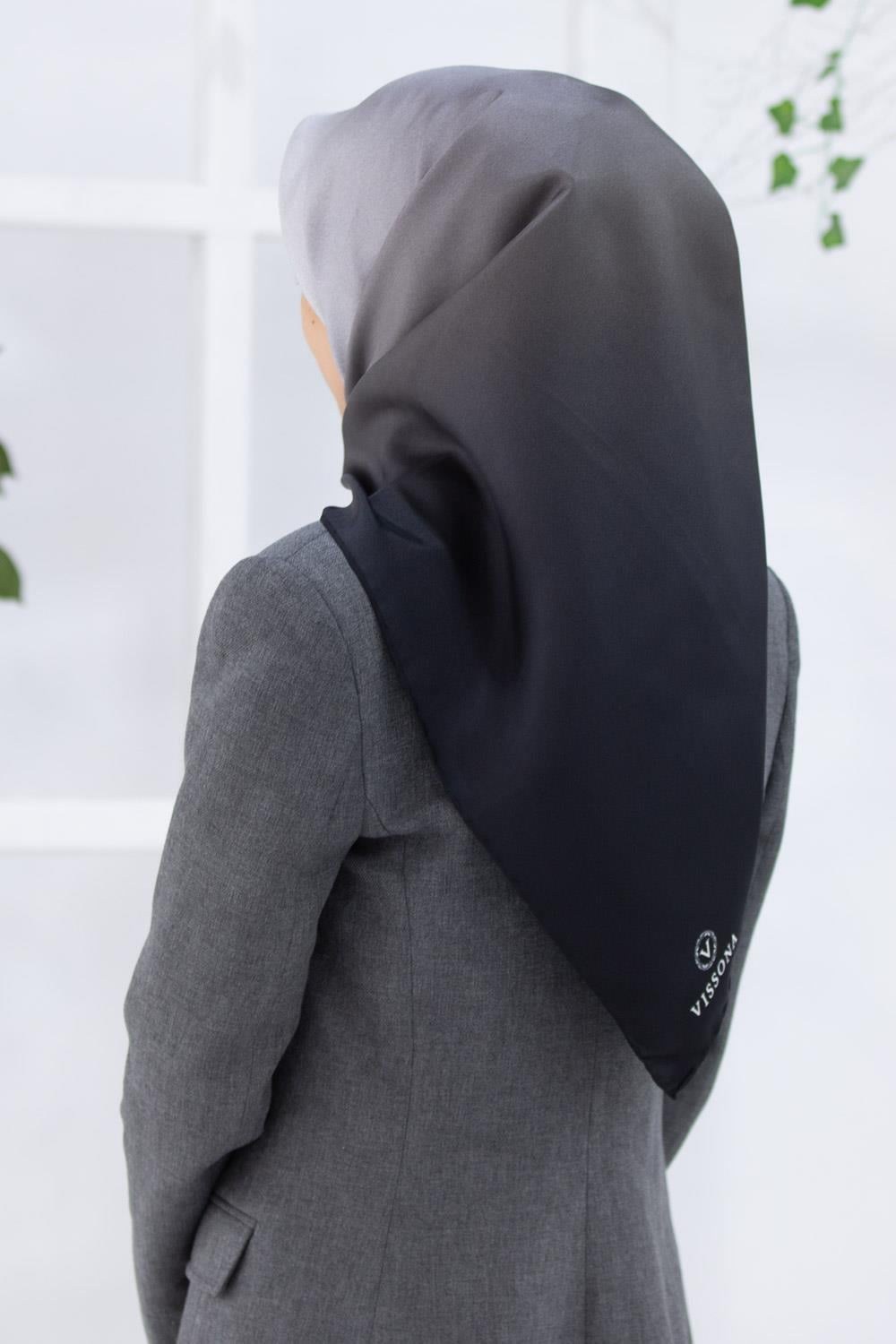 Vissona Twill İpek Eşarp - 51279 - 0001-0028