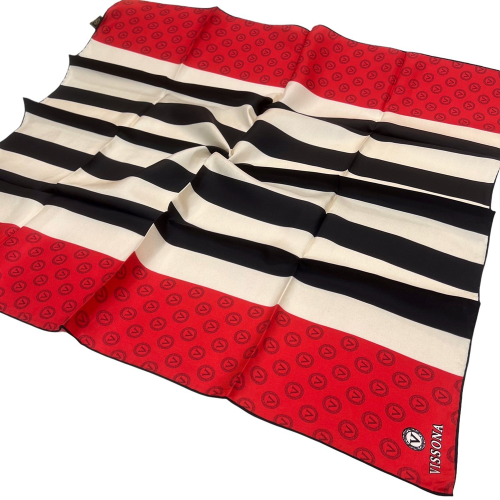 Vissona Twill İpek Eşarp - 5139 - 0001-0017