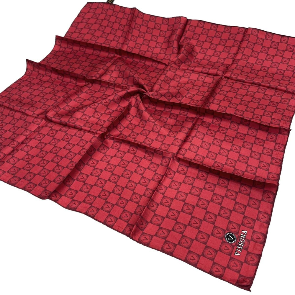 Vissona Twill İpek Eşarp - 51495 - 0018