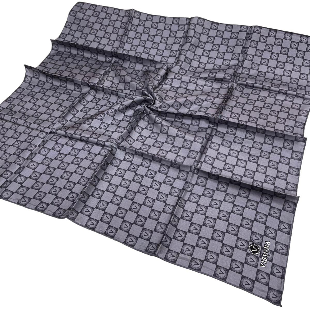 Vissona Twill İpek Eşarp - 51495 - 0028