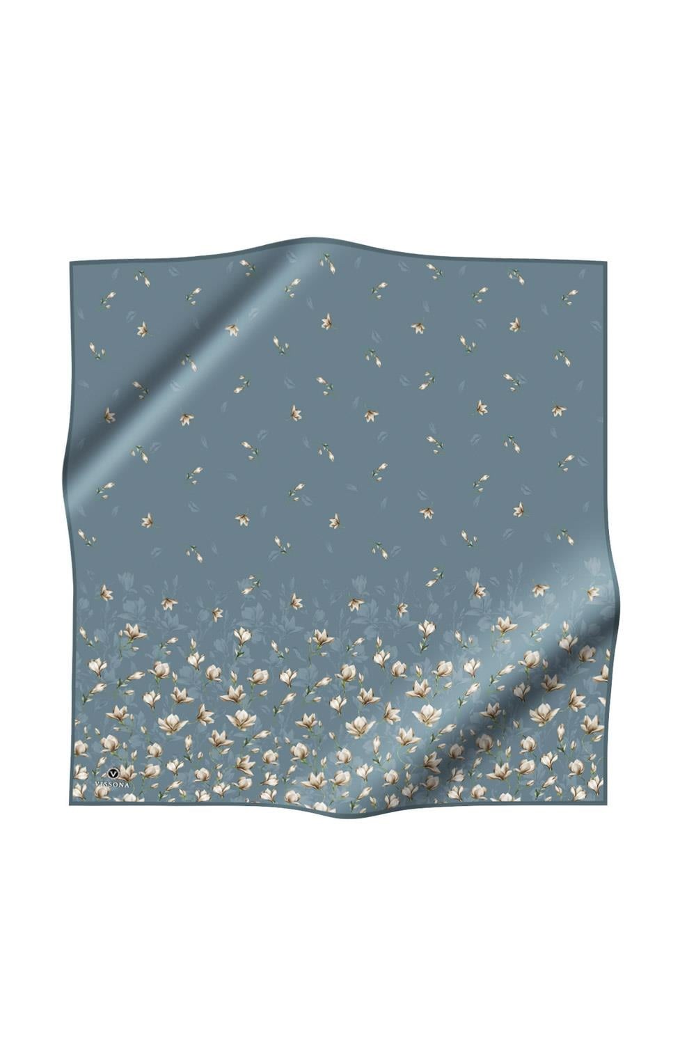 Vissona Twill İpek Eşarp - 51776 - 0039