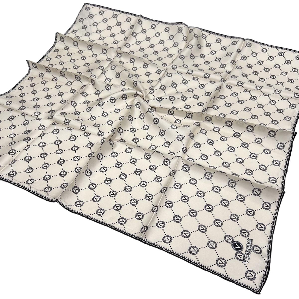 Vissona Twill İpek Eşarp - 52033 - 0003-0001