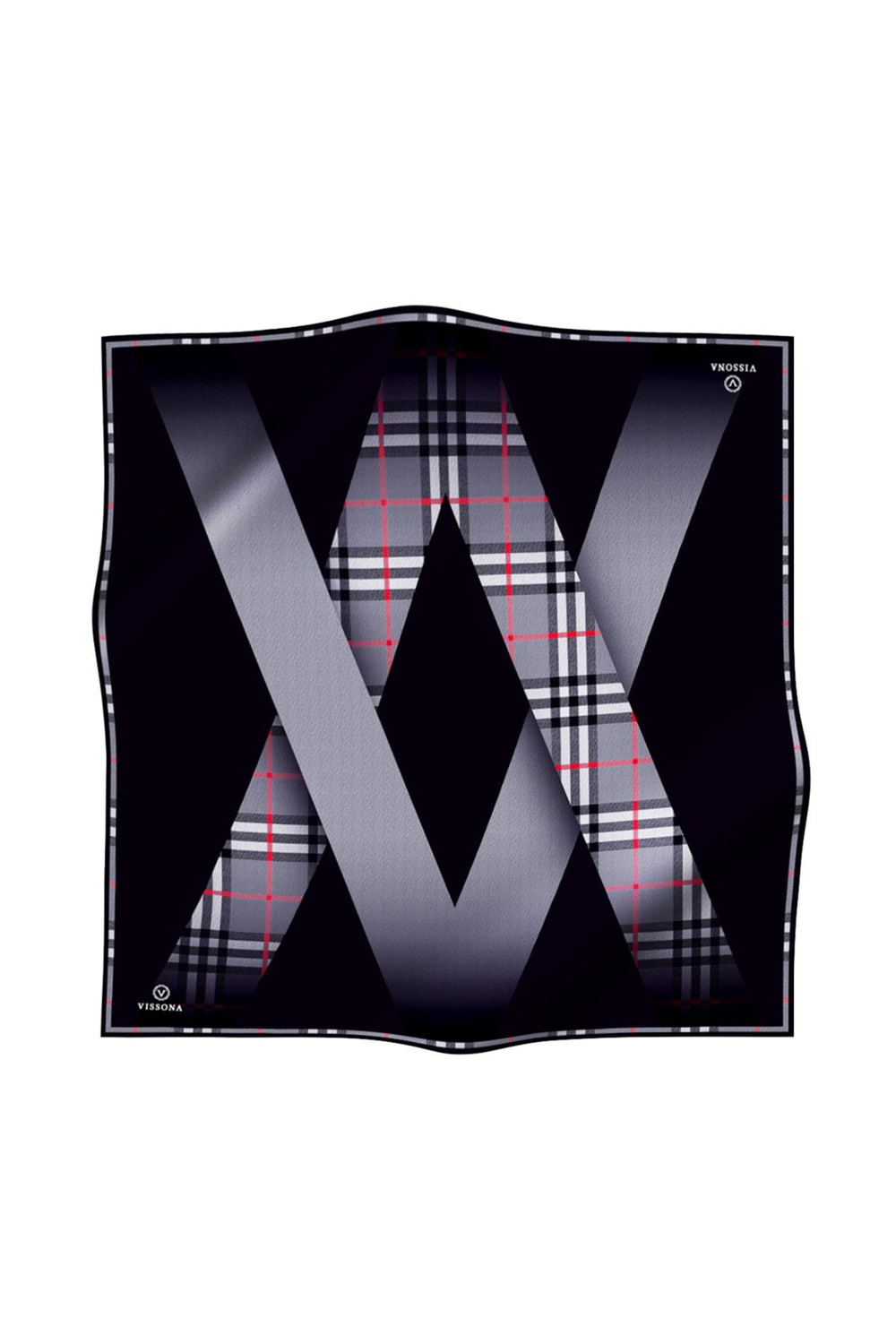 Vissona Twill İpek Eşarp - 581 - 0028-0001