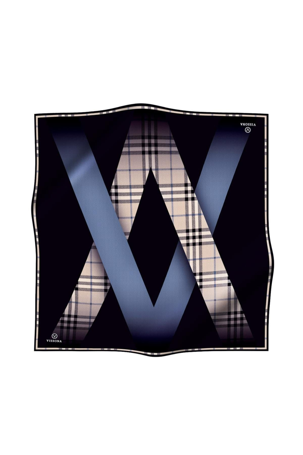 Vissona Twill İpek Eşarp - 581 - 0031-0001
