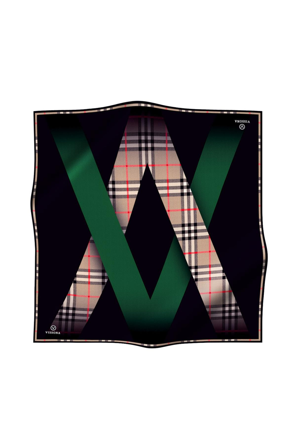 Vissona Twill İpek Eşarp - 581 - 0036-0001