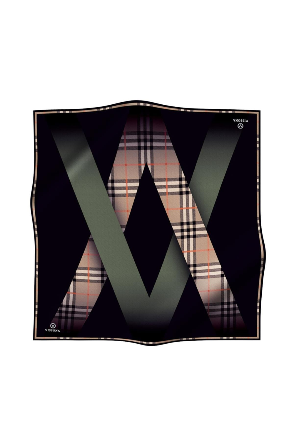 Vissona Twill İpek Eşarp - 581 - 0037-0001