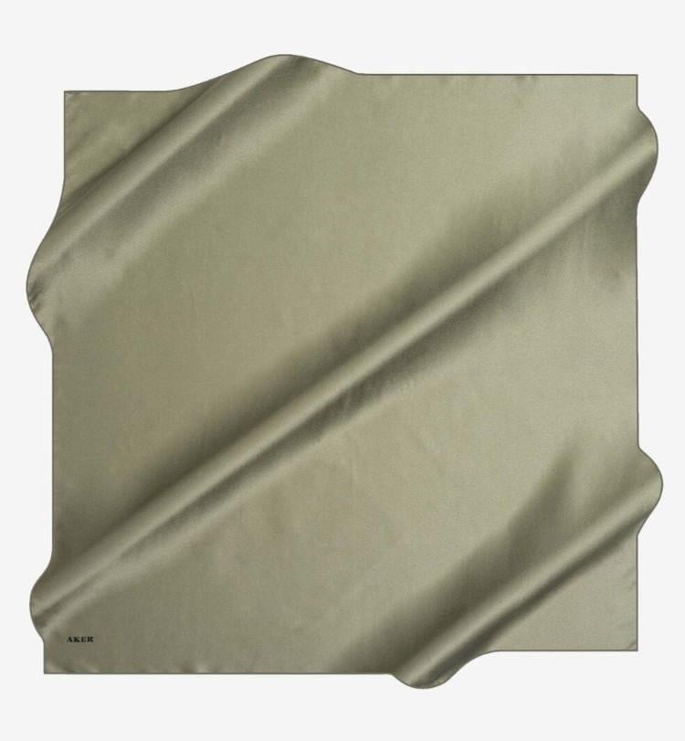 Aker Düz İpek Eşarp Twill - Soft Çağla 957