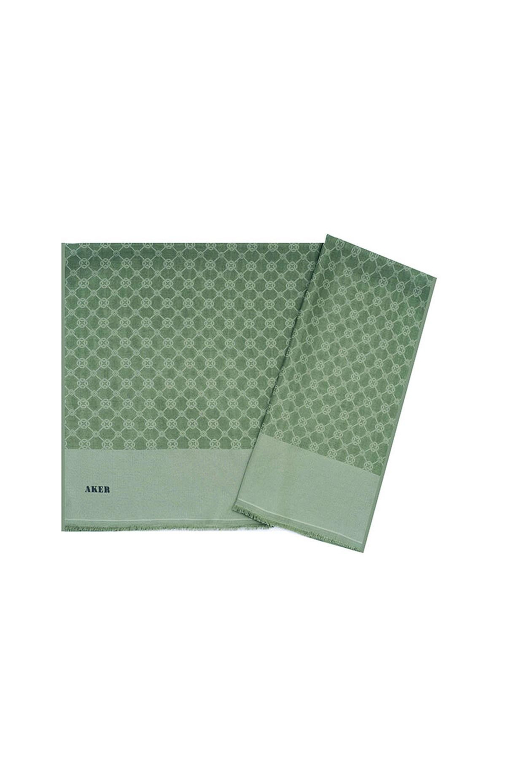 Aker Elegance Monogram Şal - Çağla 951