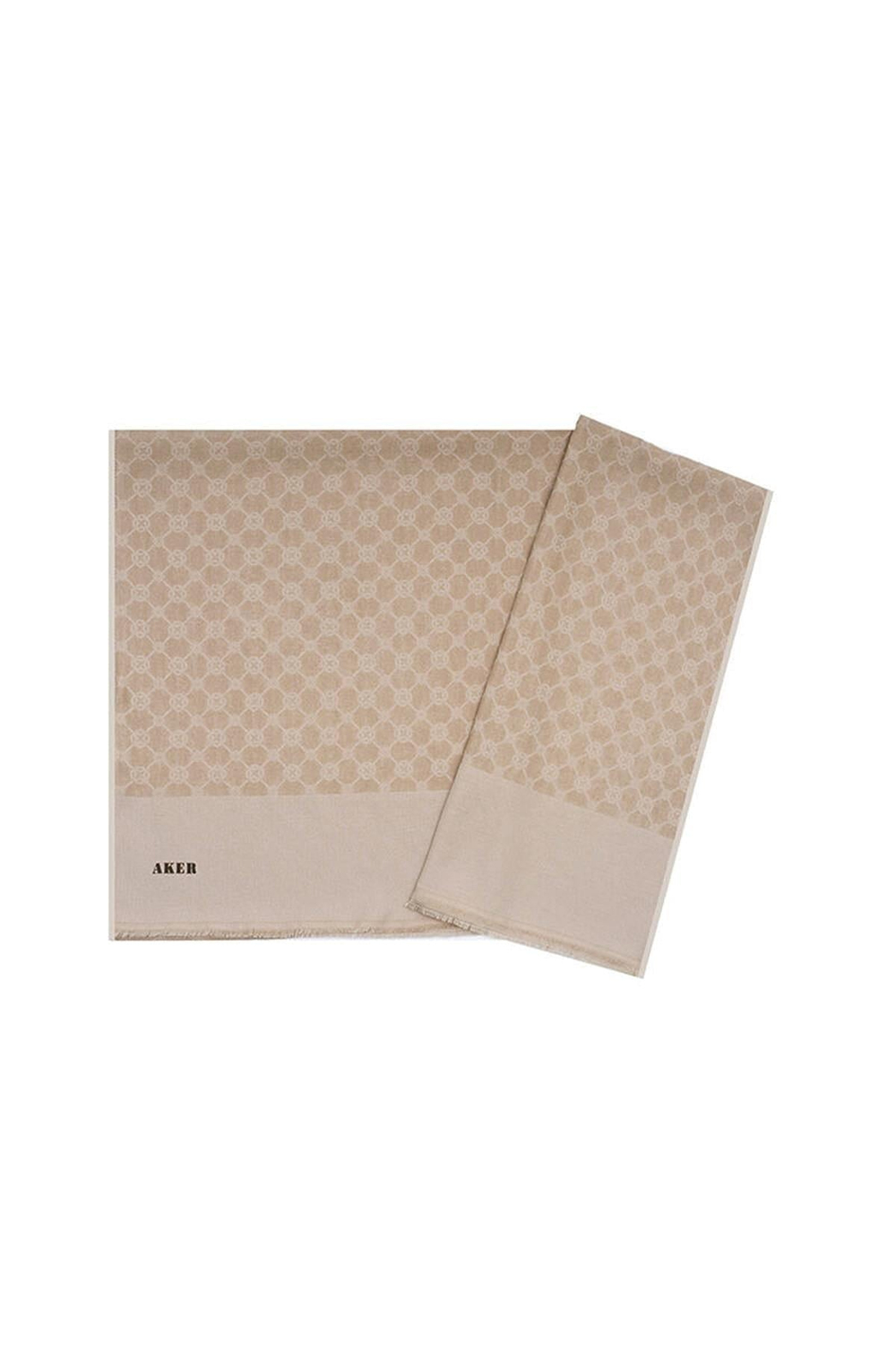 Aker Elegance Monogram Şal - Fondöten 981