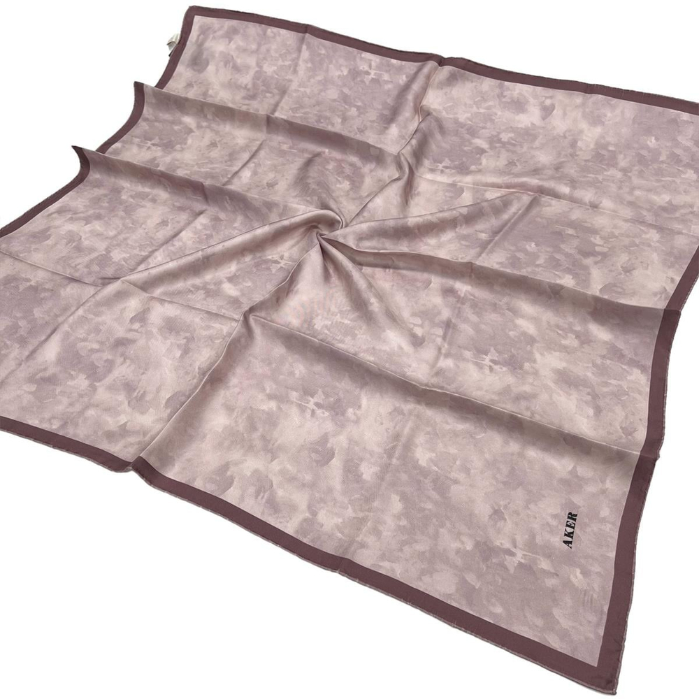 Aker İpek Eşarp - 7208713-995 Gül Kurusu Twill