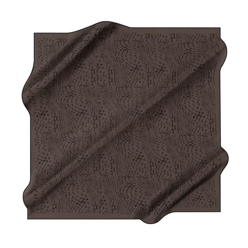Aker İpek Eşarp - 8904713-915 Acı Kahve Twill